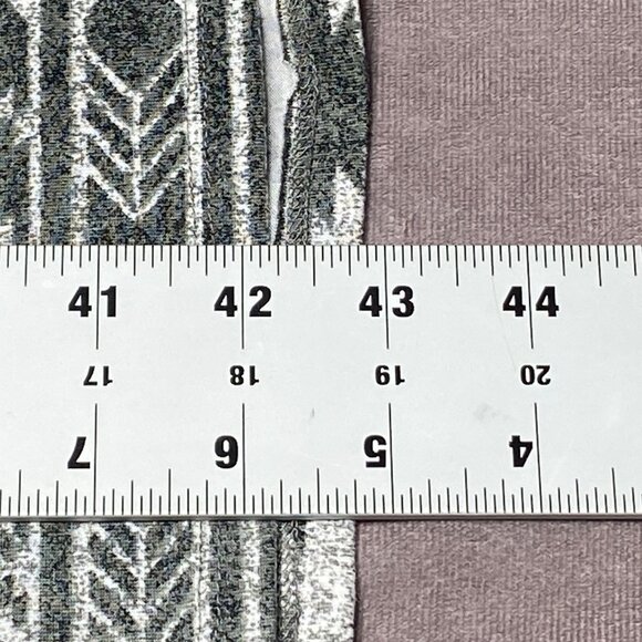 Lularoe Womens 3XL Emily Dress Aztec Print V-Neck Long Sleeve - Picture 9 of 11